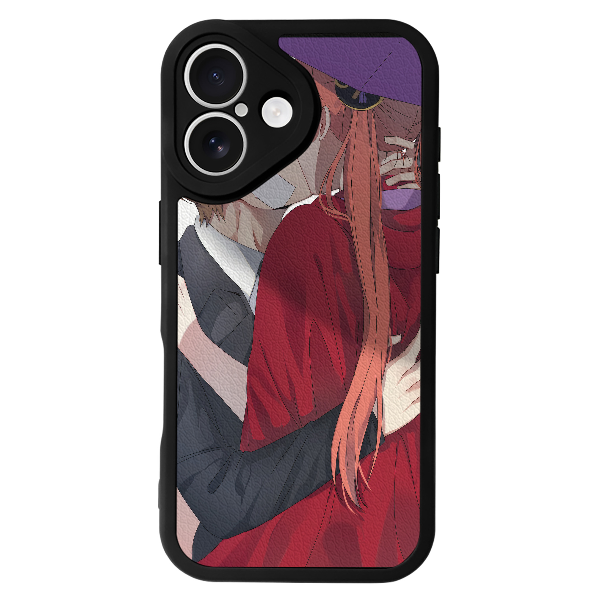（画像用） ぎんたま 坂田銀時（さかたぎんとき） 神楽 志村新八（しむら しんぱち） GINTAMA Sakata Gintoki Kagura Shimura Shinpachi 【iPhone 16シリーズ対応】シリコンスマホケース（レザー調） 材質：シリコン